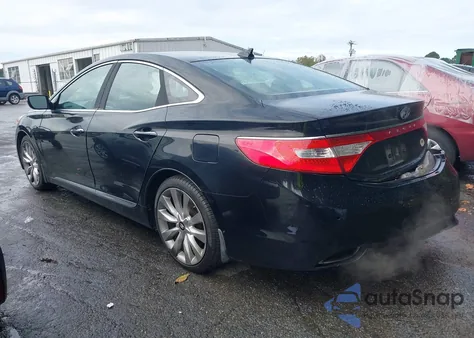 2012 Hyundai Azera z USA, uszkodzony, nr VIN KMHFH4JG6CA192055
